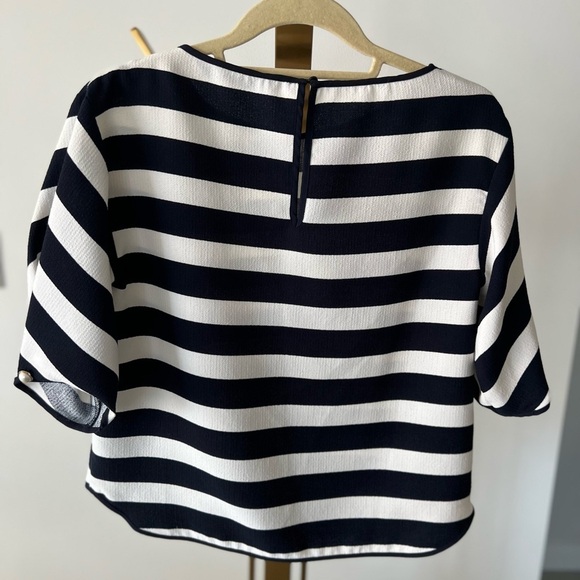 Zara Striped Tee - Picture 7 of 12